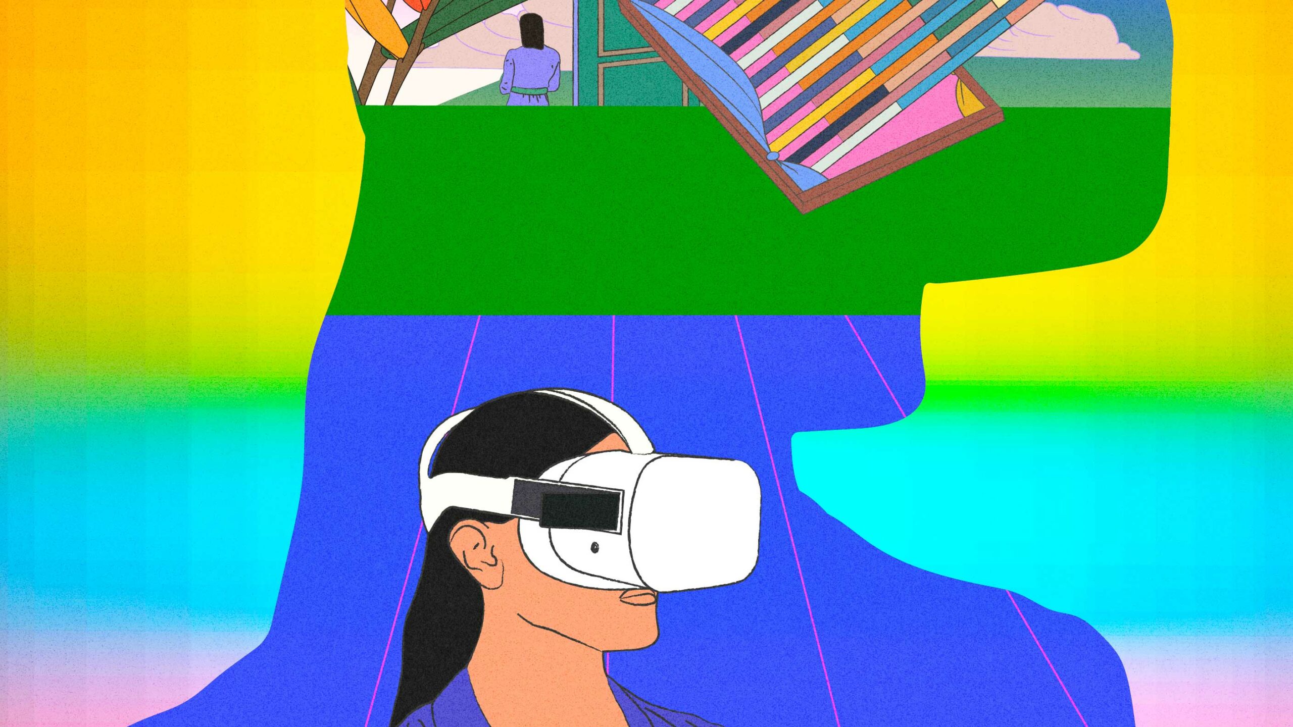 Virtual Reality Simple Meaning